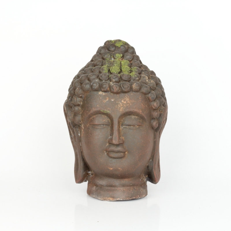 Záhradný okrasný Buddha - hlava 27cm
