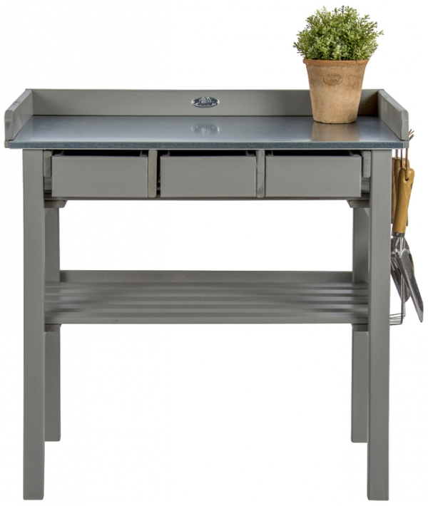 Záhradný presádzací stolík