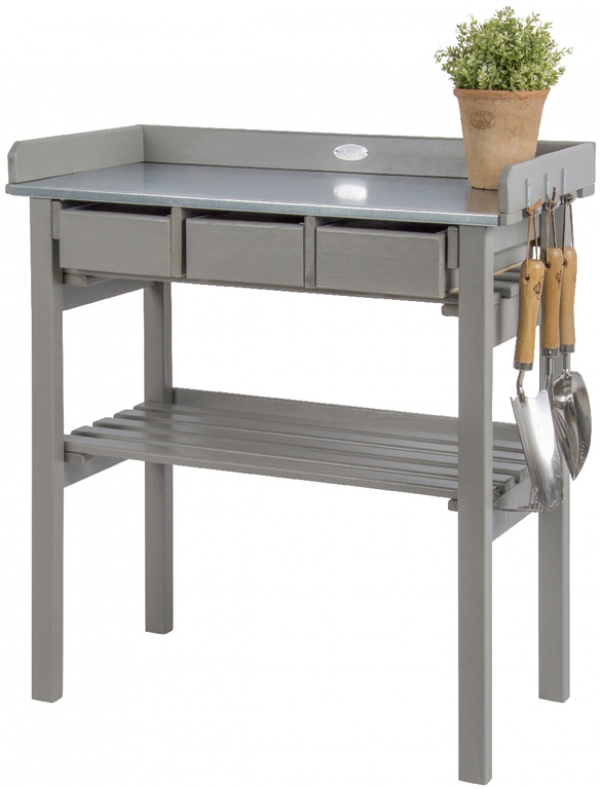 Záhradný presádzací stolík