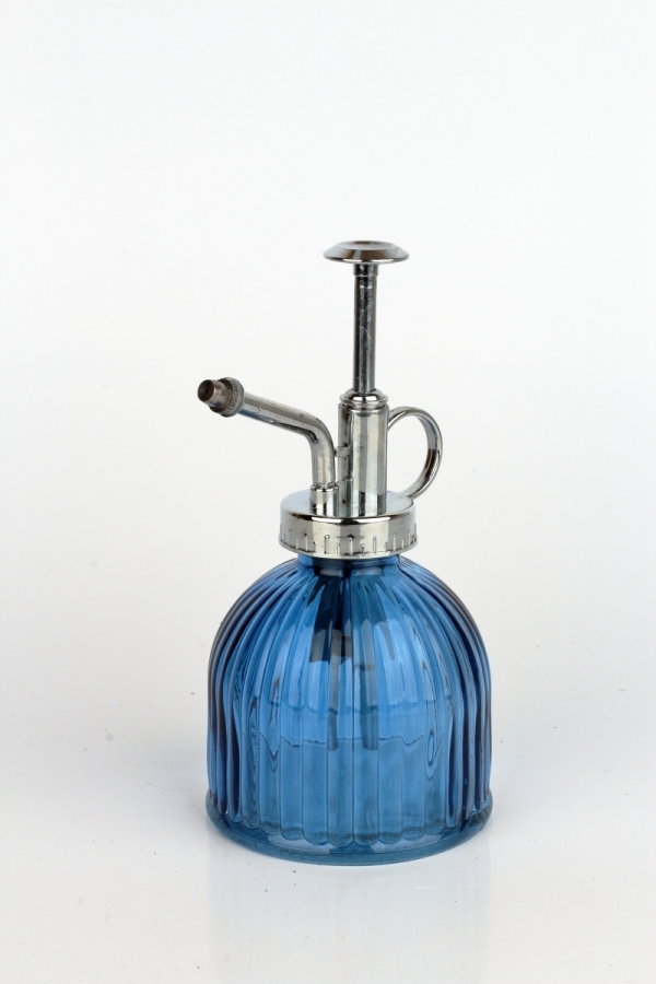 Záhradný rozprašovač na kvety tmavomodrý