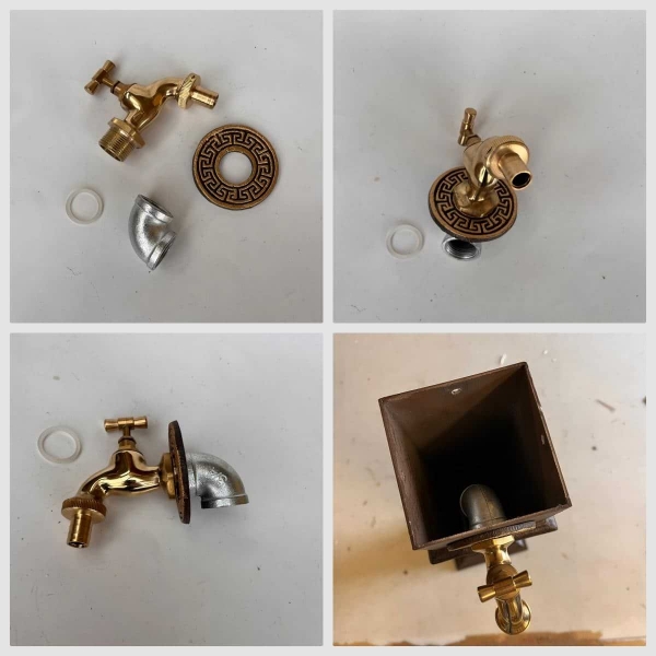 Záhradný stlpik na vodu – 86 cm