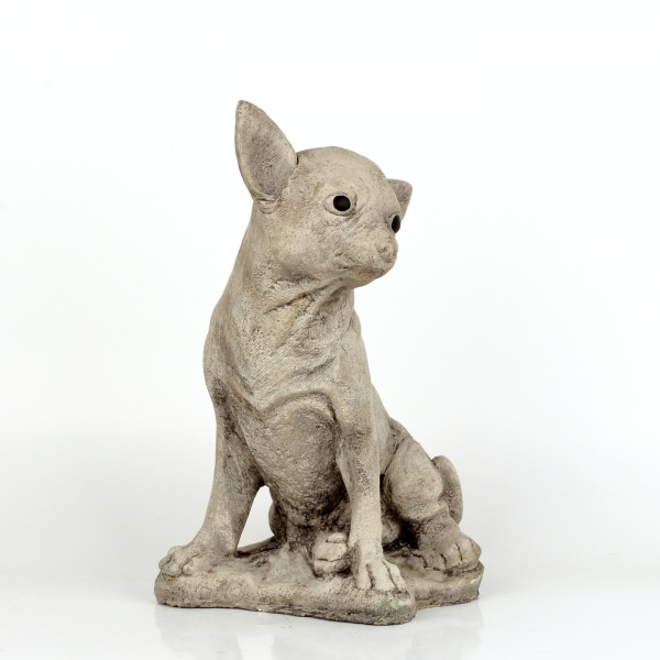 Záhradná socha psík