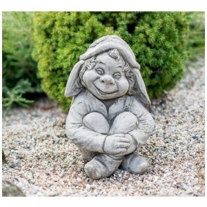 Záhradná socha škriatok 21x23x31cm