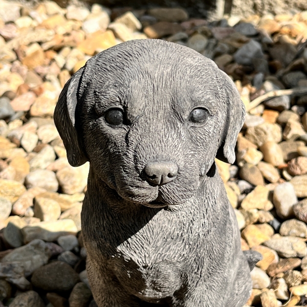 Záhradná socha šteňa 22 cm 3 kg