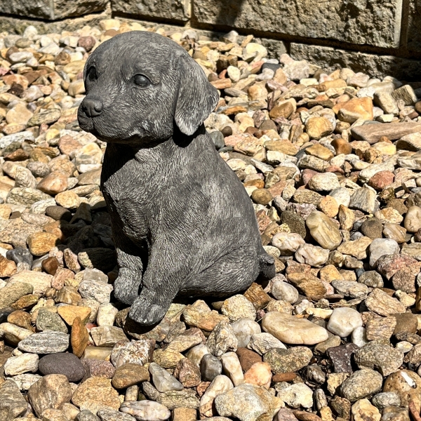 Záhradná socha šteňa 22 cm 3 kg