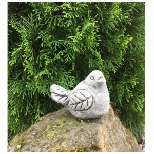 Záhradná soška vtáčik 5,5x9x6cm