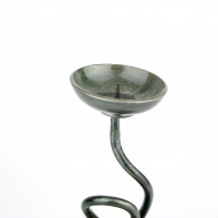 Záhradný svietnik v žulové kocke 25-28cm