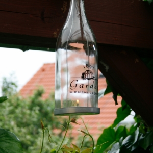 Záhradné svietidlo Garden 1897 čierny text 45cm