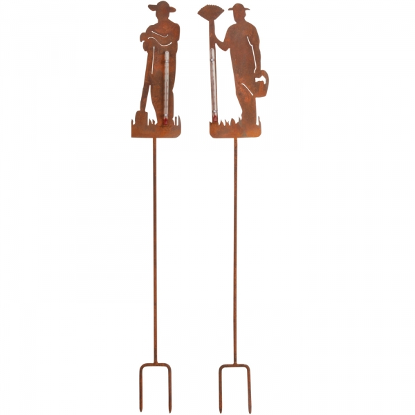 Záhradný teplomer zápich do trávnika záhradník 61cm