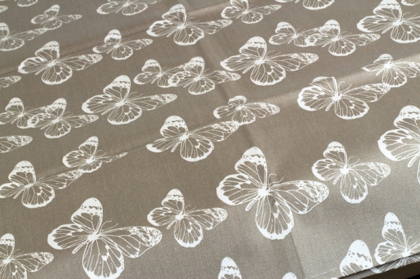 Záhradný obrus umývateľný motýle 170x140cm