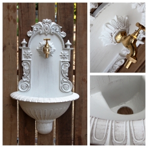 Zahradní umyvadlo 38x61x19cm 