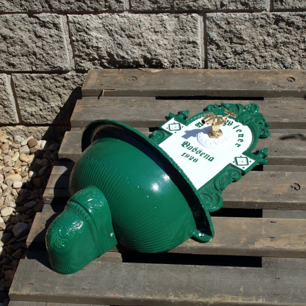 Záhradné umývadlo Bassena zelené