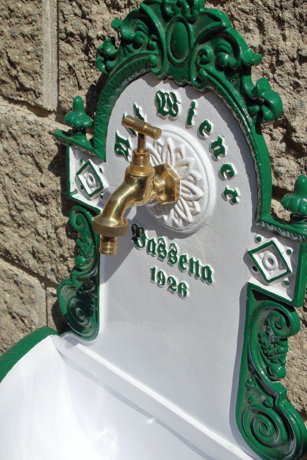 Záhradné umývadlo Bassena zelené