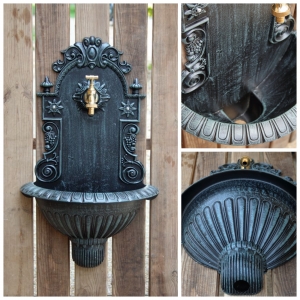 Záhradné umývadlo hliníkové 39x61x19cm