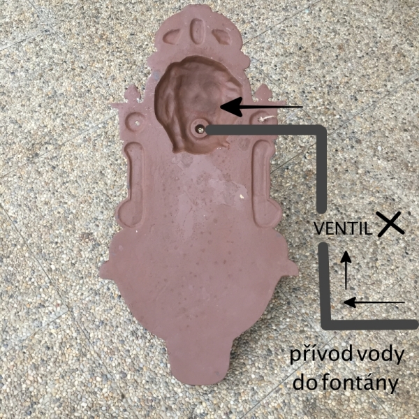 Záhradné umývadlo liatinové 75x39x23cm