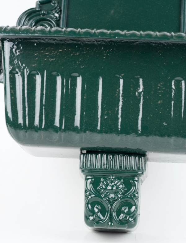 Záhradné umývadlo s kohútikom lesk 43x72x21cm