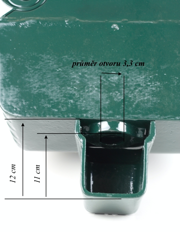 Záhradné umývadlo s kohútikom lesk 43x72x21cm