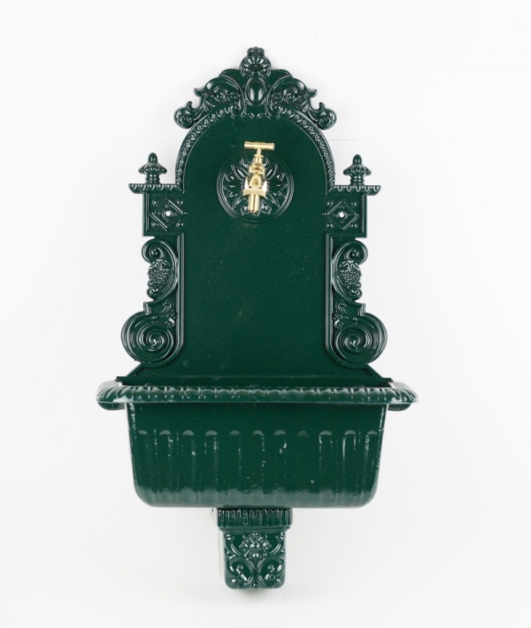 Záhradný umývadlo s kohútikom lesk 43x72x21cm