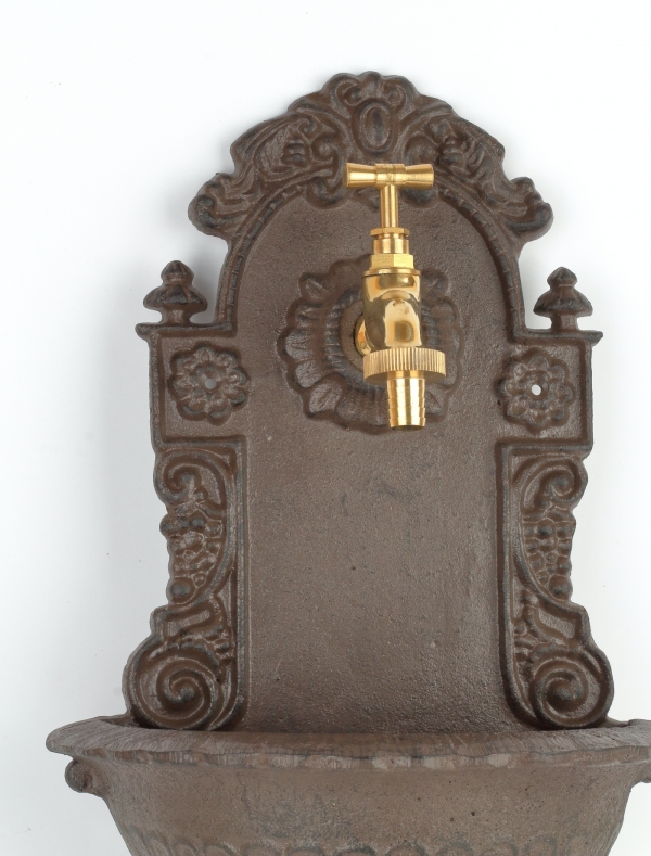 Záhradné umývadlo z liatiny 25 x 40 x 13,5 cm