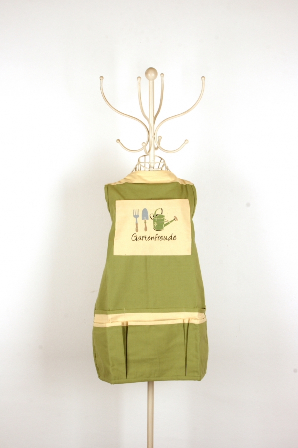 Záhradná zástera vzor kanva 75x60cm