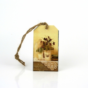 Záložka do knihy 5x9cm retro