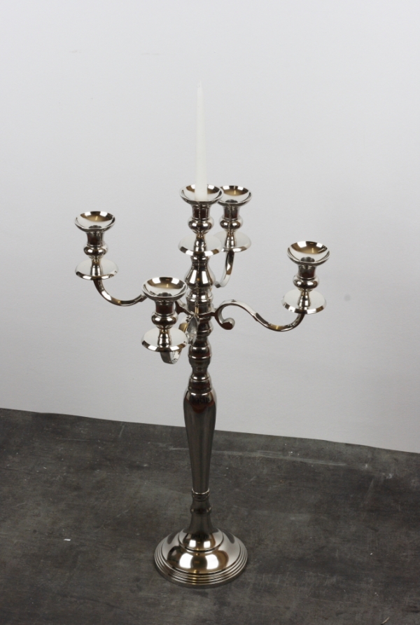 Zámocký päťramenný svietnik 78cm