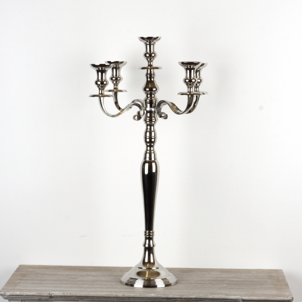 Zámocký päťramenný svietnik 78cm