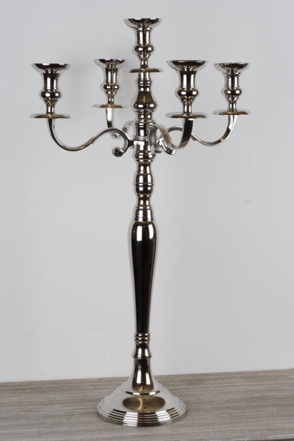 Zámocký päťramenný svietnik 78cm