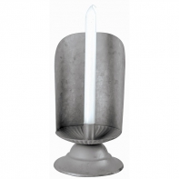 Zámocký vintage svietnik 13x13x25cm