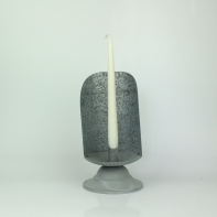 Zámocký vintage svietnik 13x13x25cm