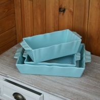 Zapekacia forma tyrkysová