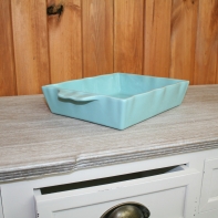 Zapekacia misa tyrkysová 25x32cm