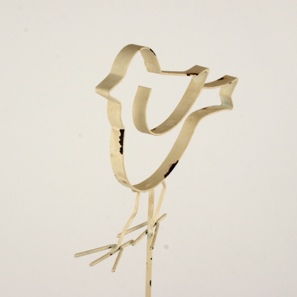 Zápich do kvetináča vtáčik 60cm