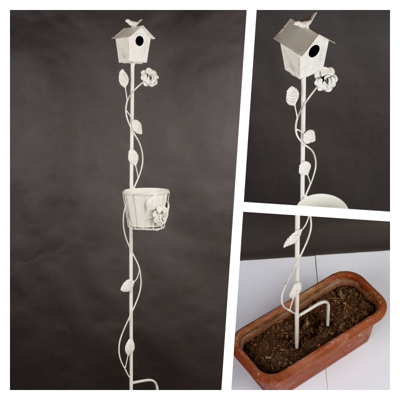 Zápich do trávnika, na kvetináče 126cm