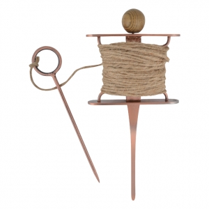 Zápich do záhrady - řádkovač s provázkem