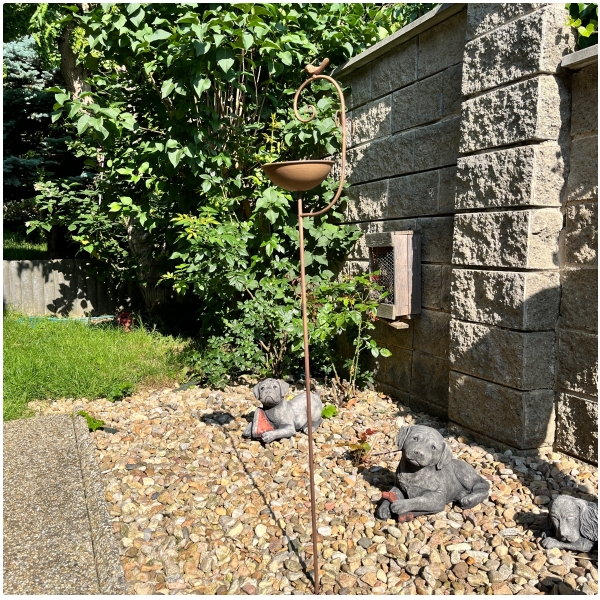 Zápich náustok do trávnika 28 x 70 cm