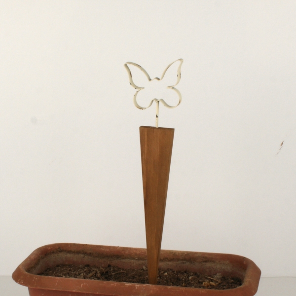 Zápichy do kvetináčov motýľ 39cm