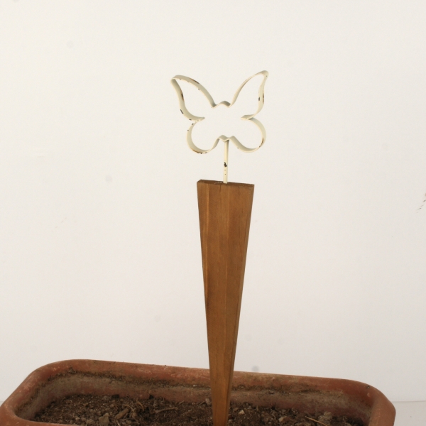 Zápichy do kvetináčov motýľ 39cm