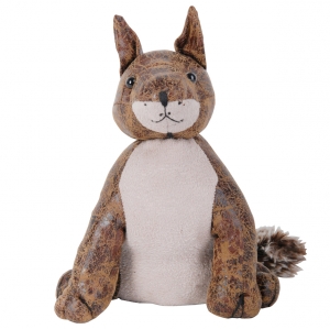 Zarážka do dverí Kožená zvieratka veverička