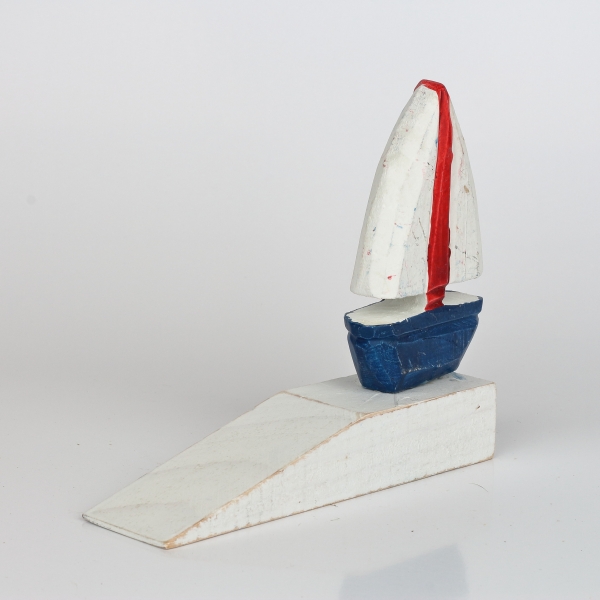 Zarážka dverí loďka 15x4x12cm