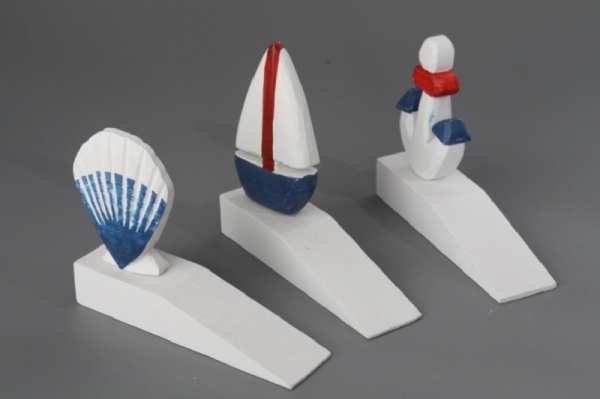 Zarážka dverí mušle 15x4x12cm