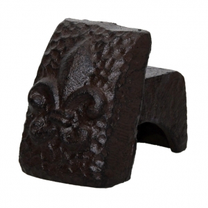 Zarážka liatinová s ornamentami