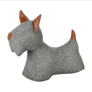 Zarážka na dvere pes bradáč 31,4x13,6x20,0 cm