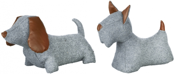 Zarážka na dvere pes bradáč 31,4x13,6x20,0 cm