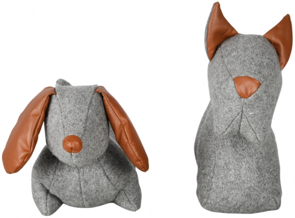 Zarážka na dvere pes bradáč 31,4x13,6x20,0 cm