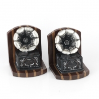 Zarážka na knihy Gramophone 25x12x14cm