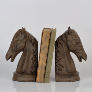 Zarážka na knihy koňa (sada 2ks) 23x9x19cm
