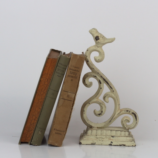 Zarážka na knihy vtáčiky (sada 2ks) 10x7x22cm