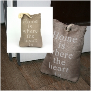 Zarážka za dvere Home sivá