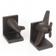 Zarážky na knihy lietadlo 22x10x19cm